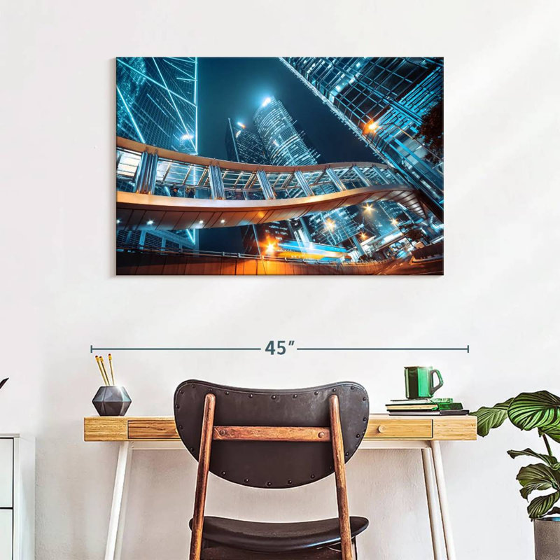 Passerelle de Hong-kong, H 26 po x l 39 po