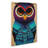 XC1022-1622X Colourful Owl Art No.5 Abstract - Wrapped Canvas Print-88180523