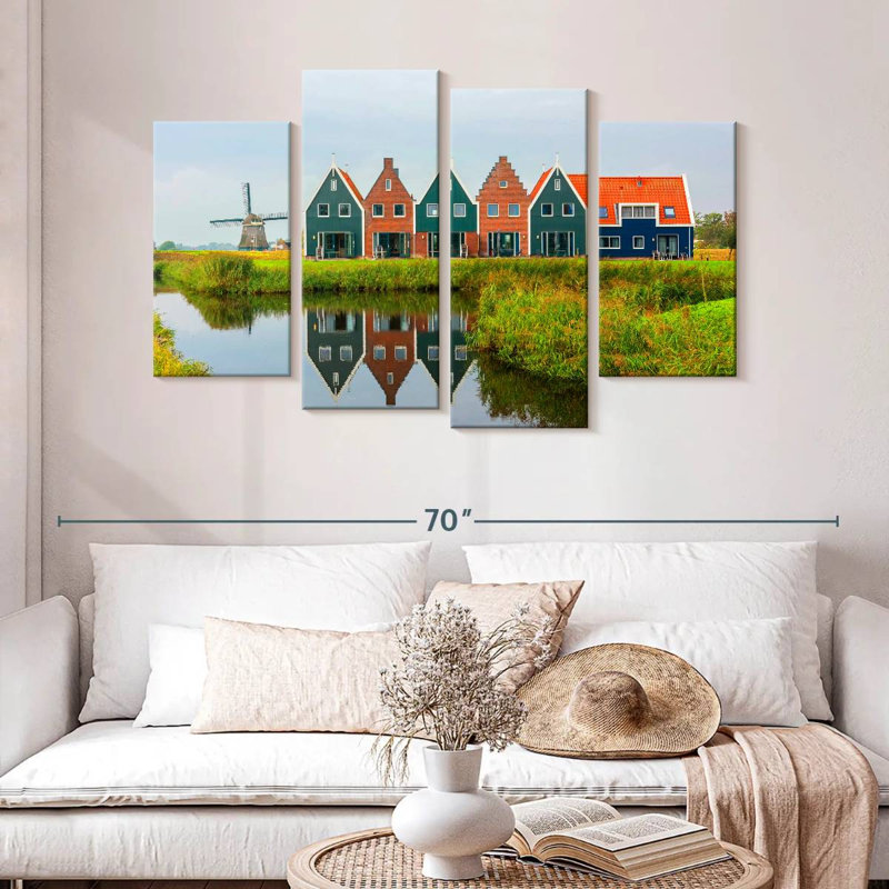 Marquette Marchelle Volendam Marinapark, H 32 po x l 52 po