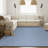Brenly Geometric Machine Washable Non Skid Indoor Area Rug - Blue-801713249