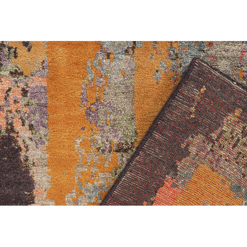 One-of-a-Kind 3'2" X 9'1" Hand Knotted Area Rug