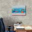 «Marine Layers No. 4» par Jan Weiss, art mural sur toile-1910102469