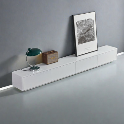 Simple white fashion home TV cabinet