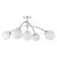  Plafonnier semi-encastré 5 lumières Redfield-1579668642