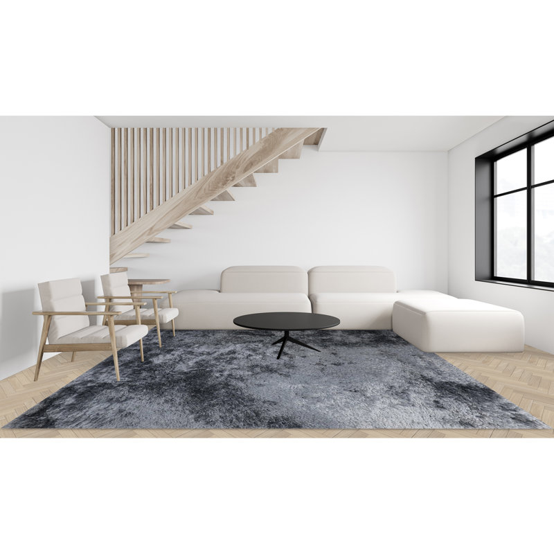 Pavilion Area Rug in Gray, Rectangle 12' x 15'