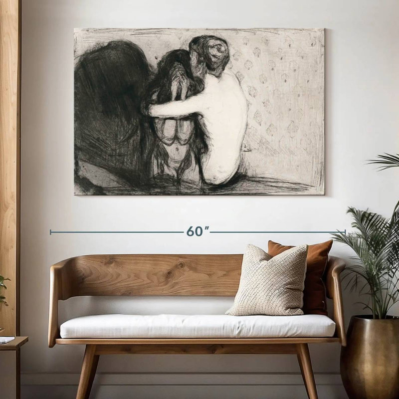 Consolation - 1894, H 34 po x l 51 po