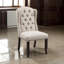 Chaise de salle à manger rembourrée Gurvis-452263330