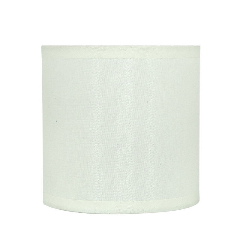 5'' H x 0.42'' W Linen Drum Lamp Shade
