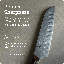 Couteau Shun Kanso de 7 po Shun Kanso, couteau japonais tout usage fabriqué à la main, lame en acier inoxydable AUS10A, poignée Tagayasan, outil de coupe japonais polyvalent pour les chefs professionnels et amateurs