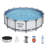 Bestway 15ft x 48in Steel Pro Max Round Frame Above Ground Swimming Pool Set