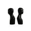 WISDOM BOOKEND (SET OF 2) - BLACK