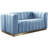 Tyneside 62.5'' Velvet Loveseat-90571553