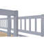 Base de lit plateforme confortable avec tête de lit capitonnée et support solide