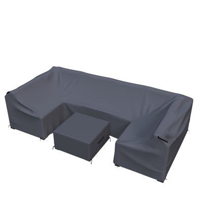 Estes Wicker Assembled Outdoor Furniture Cover For Group Seating With Sunbrella Cushions by Joss & Main