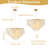 6-Light Dimmable Capiz Shell Chandelier