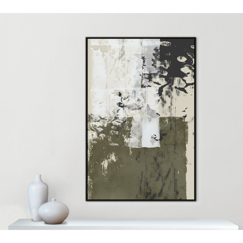 «Reflections In Sage II» par Isabelle Z, Espresso, H 61,5 po x l 41,5 po