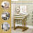 3 Pieces Multifunctional Coffee End Table Set