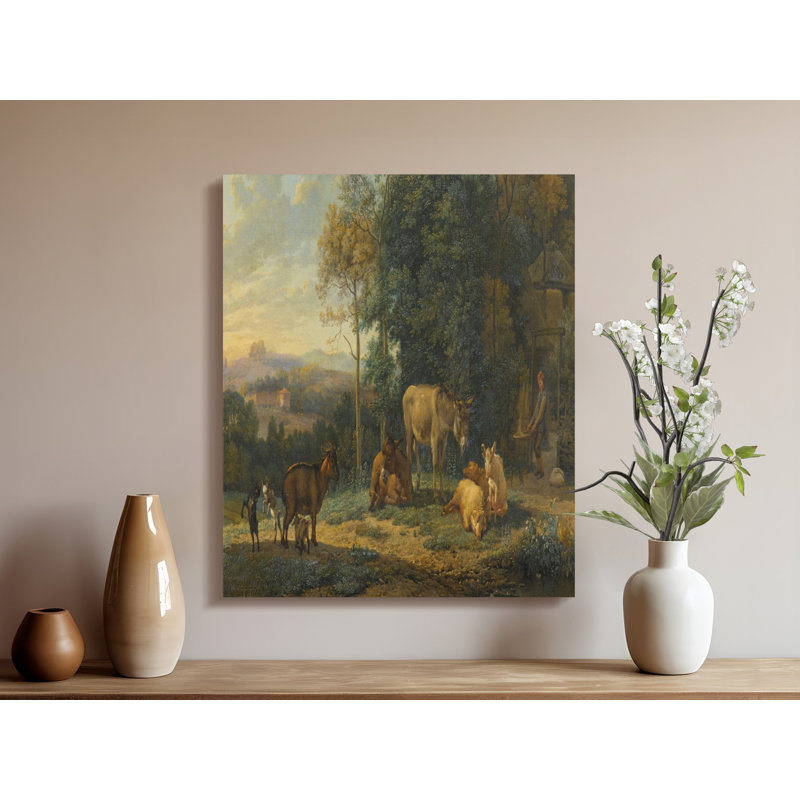 1 Piece Wrapped Canvas Wall Art Set, 91.44 cm H x 30.48 cm W