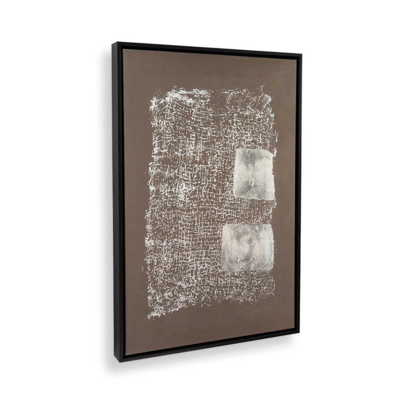 «Reticulum I» par Michael Willett, reproduction d'art, H 40 po x l 30 po, Noir