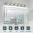 Dimmable LED Multi-Light Bathroom Vanity Fixture 5500K-485733306-485733285