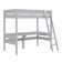 Everiz Twin Solid Wood Loft Bed with Built-in-Desk by Isabelle & Max™