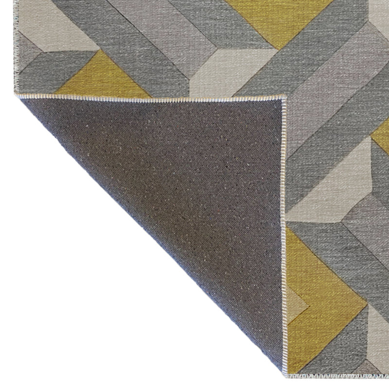 Tapis rectangulaire intérieur / extérieur Kennedee, Rectangle 4 pi 27 po x 6 pi 3 po