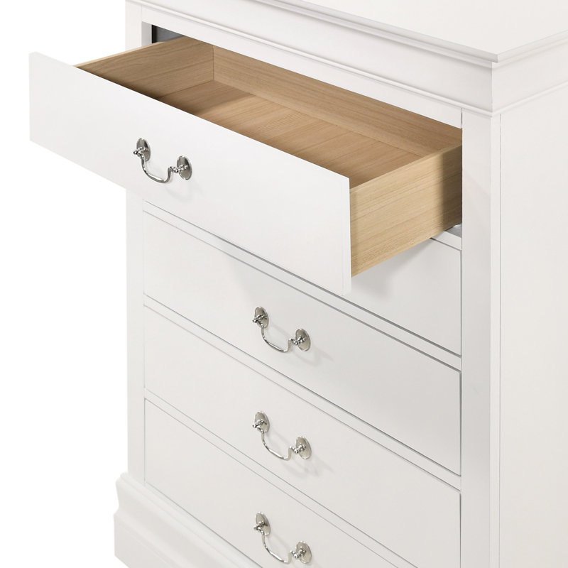 Commode de style traditionnel, Blanc
