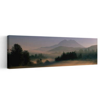 Lever du soleil, parc national du Mont Rainier, état de Washington, États-Unis, Peaceful Abstract