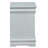 1Pc Traditional Classic Platinum Finish 2-Drawers Nightstand Wooden Bedroom Furniture