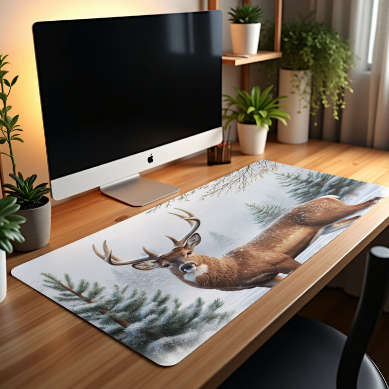 Polyester Desk Pad, 23.6x13.8