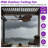 42" Tropical IP66 Waterproof Outdoor Plug-In Dimmable 3CCT LED Ceiling Fan with Remote Control, Gazebo Fan, 6-Speed Reversible DC Motor, Timer