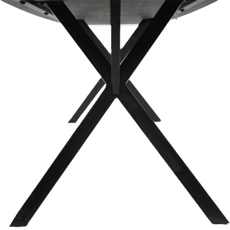 Manteno Metal Base Dining Table