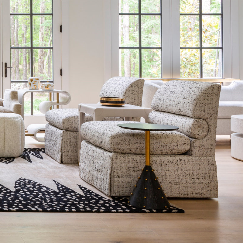 Bolster Slipper Chair-Truce-Kona