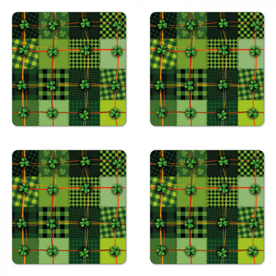 Square 4 Piece Coaster Set