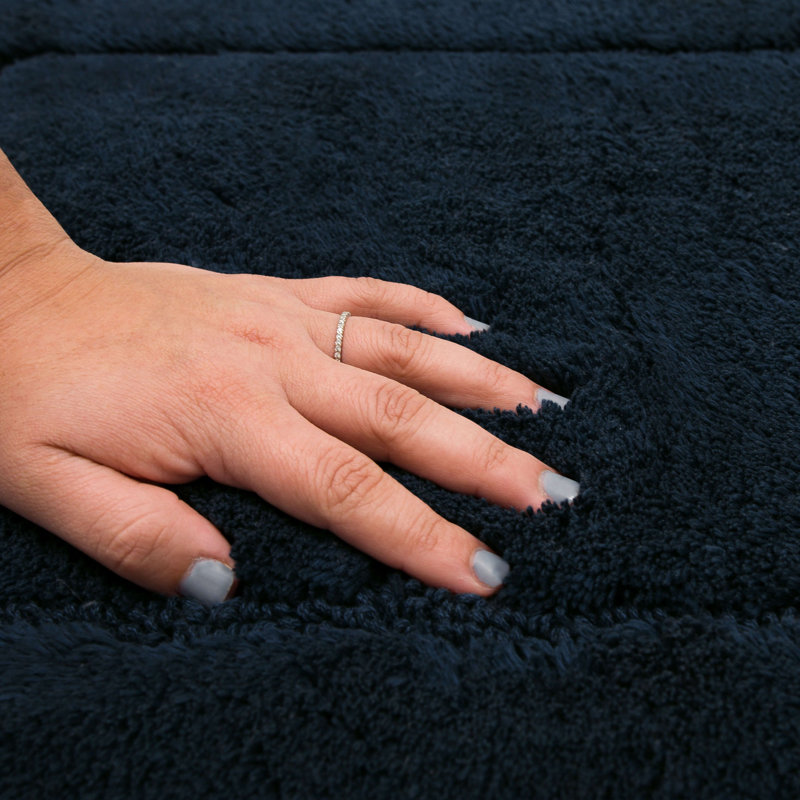 Tapis pour salle de bain Kalb, L 24 po x L 60 po, Crépuscule