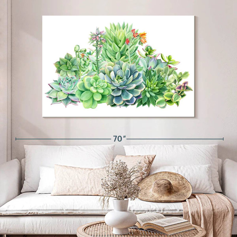 Bouquet de plantes Harnek, H 34 po x l 51 po