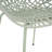 Modern Outdoor Dining Chair Set Of 2 With Weather-Resistant Build And Perforated Diamond Pattern For Stylish Comfort.-1591140711