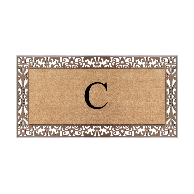 Tapis de porte antidérapant Dyari Natural, C