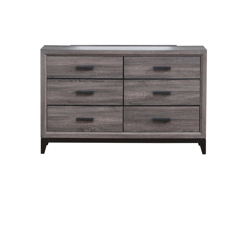 DRESSER MIRAGE FOIL GREY, Noir