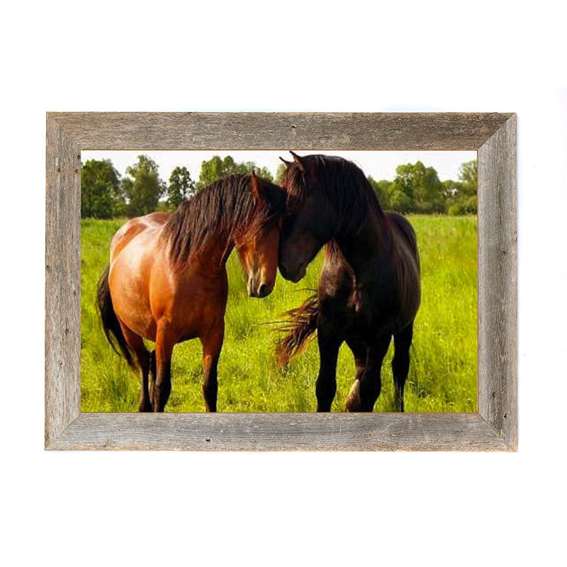 Cadre photo rustique en bois, 16 po x 20 po