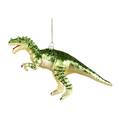 9cm Glass Animals Hanging Figurine Ornament