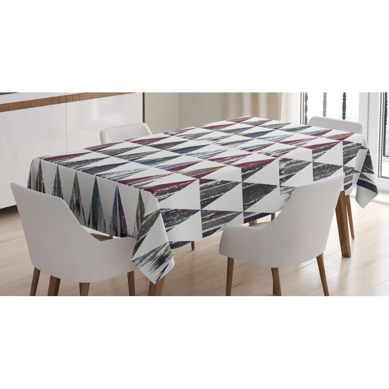 Geometric Tablecloth, 70" x 52"