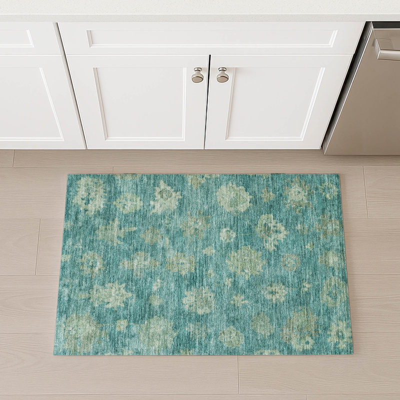 Machine Washable Indoor/Outdoor Chantille ACN2305 Global Rug, Rectangle 1'8" x 2'6"