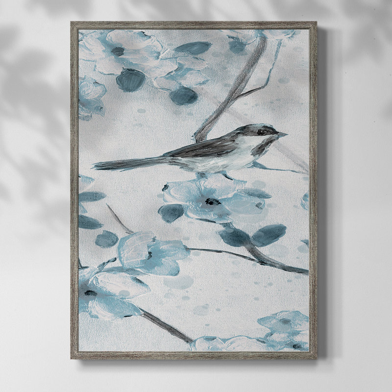 «Spring Sprung I», reproduction encadrée - bois massif 48433, H 11 po x l 9 po