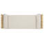 Banc en bois de teck Cryslene