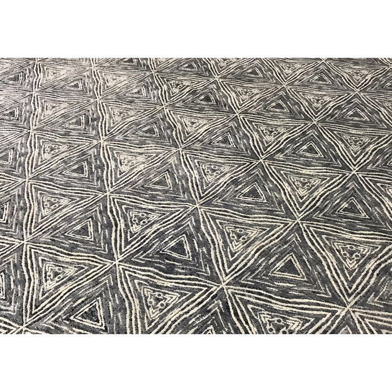Canterbury Hand Knotted Geometric Area Rug
