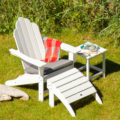 POLYWOOD Long Island Adirondack 3-Piece Set by POLYWOOD