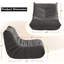 Fauteuil d'appoint en velours capitonné Velvet Embrace-978843742