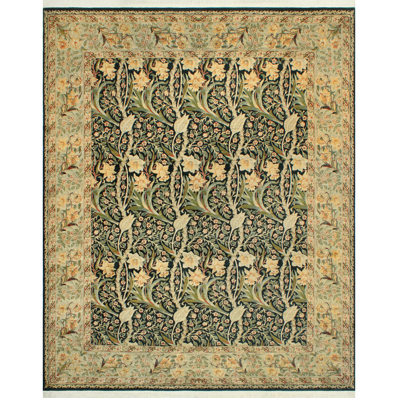 Tapis noir pak-persan Claud