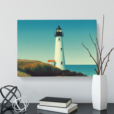 Resplendent Lighthouse - Wrapped Canvas Photograph - Wrapped Canvas